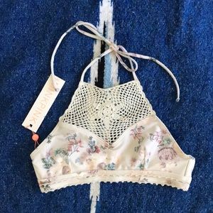 MINK PINK | Crochet Bikini Top